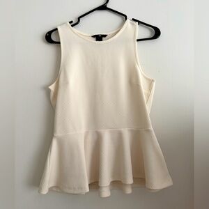 Peplum top size small